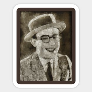 Harold Lloyd Portrait Sticker